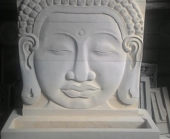 Relief Air Mancur Budha