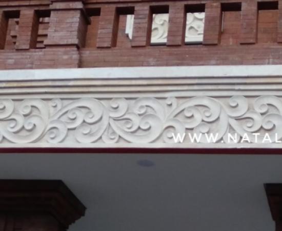 Dekorasi Relief Dinding Rumah Motif Tribal