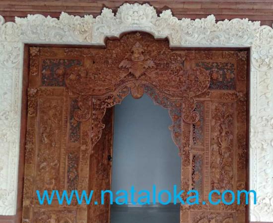 Relief Ukiran Untuk Bali Ornamen Penghias Pintu