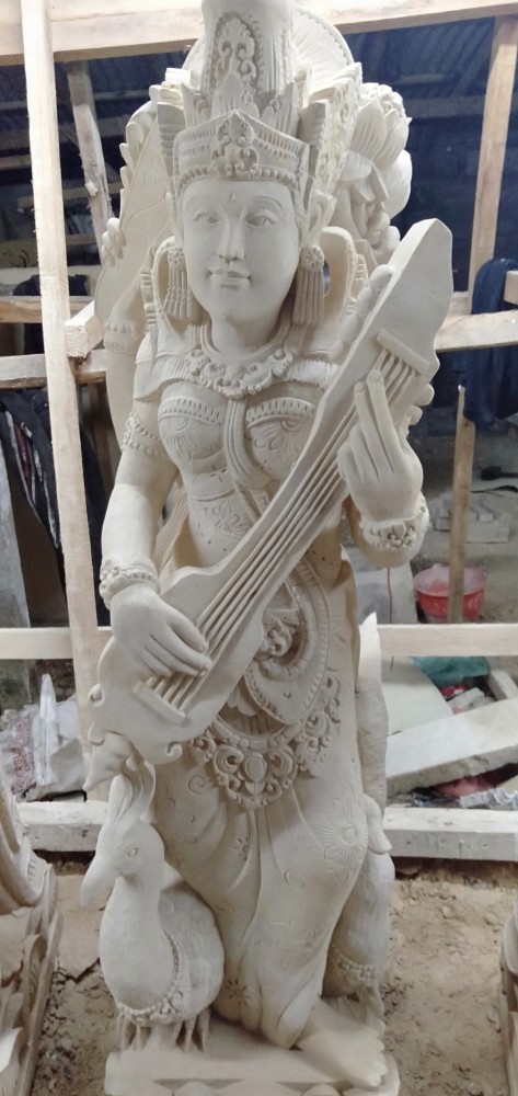 Jual Patung Dewi Saraswati Paras Jogja Di Bali